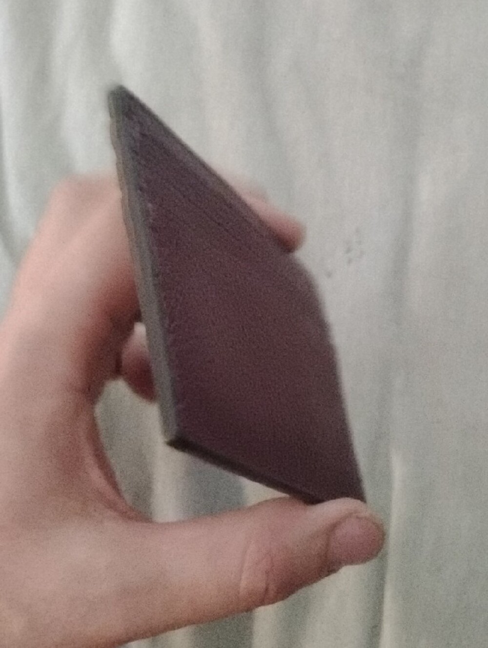 kate spade Pebbled Card Holder in Burgundy - Picture 6 of 8